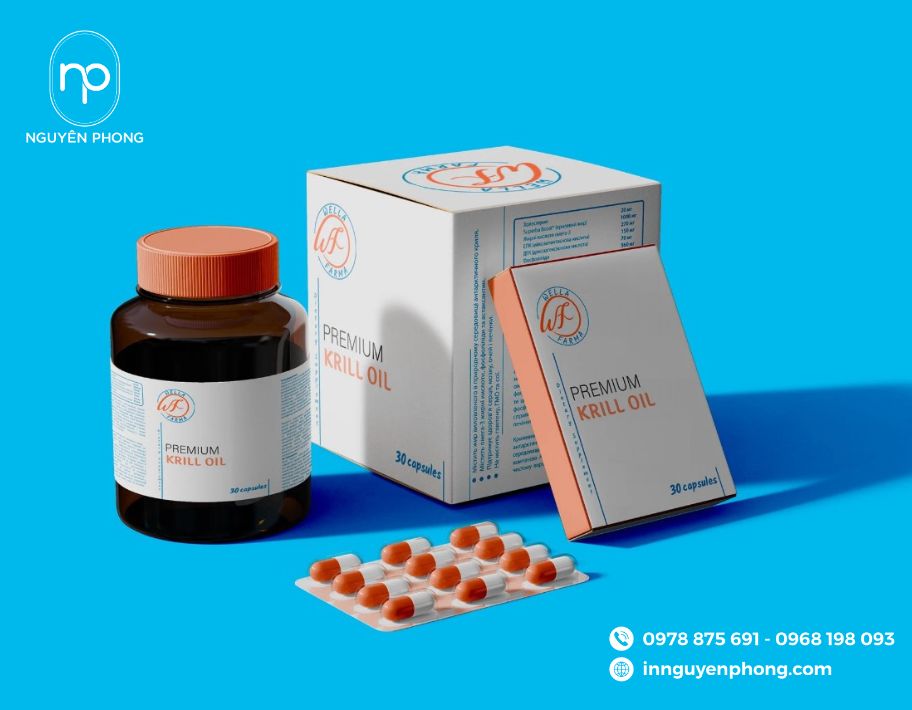 Mẫu logo thuốc in trên tem nhãn